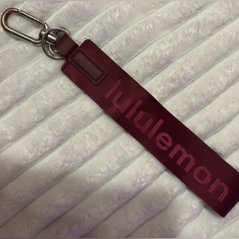 lululemon athletica Burgundy Key Holder